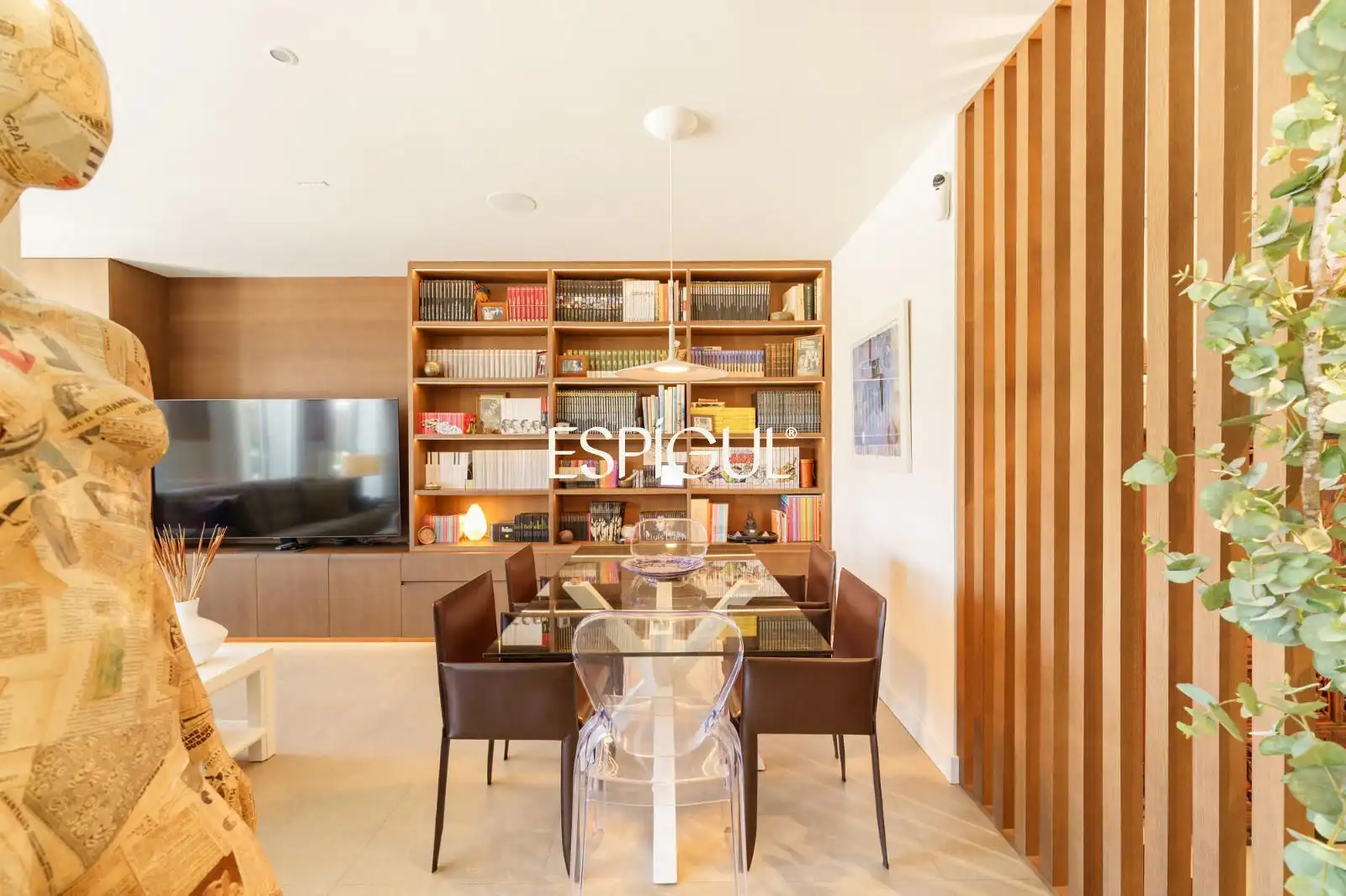 Dining room of Attic for sale in Barcelona  with Air Conditioner, Heating and Parquet flooring