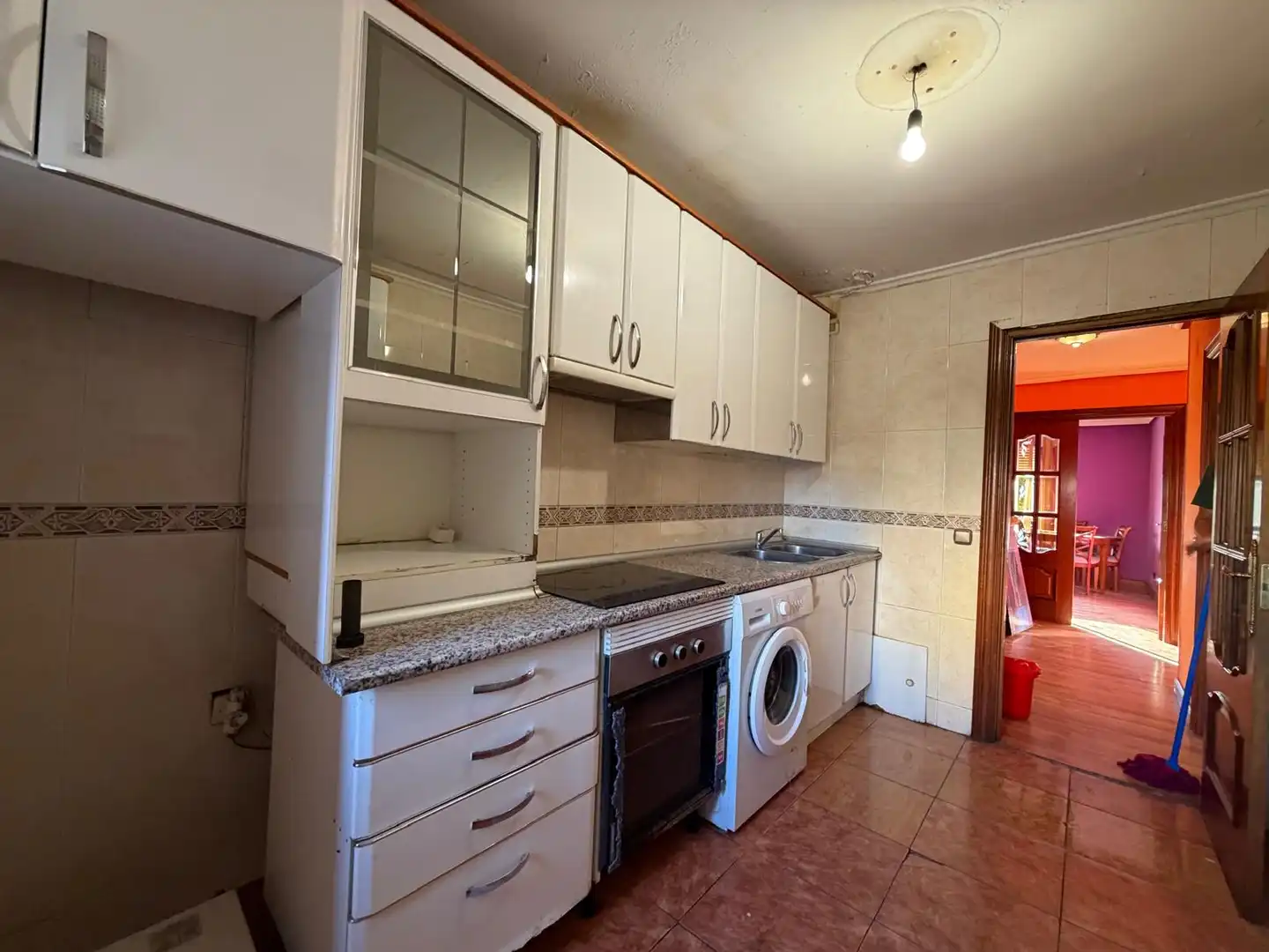 Cocina de Piso en venta en Venta de Baños con Calefacción, Parquet y Terraza