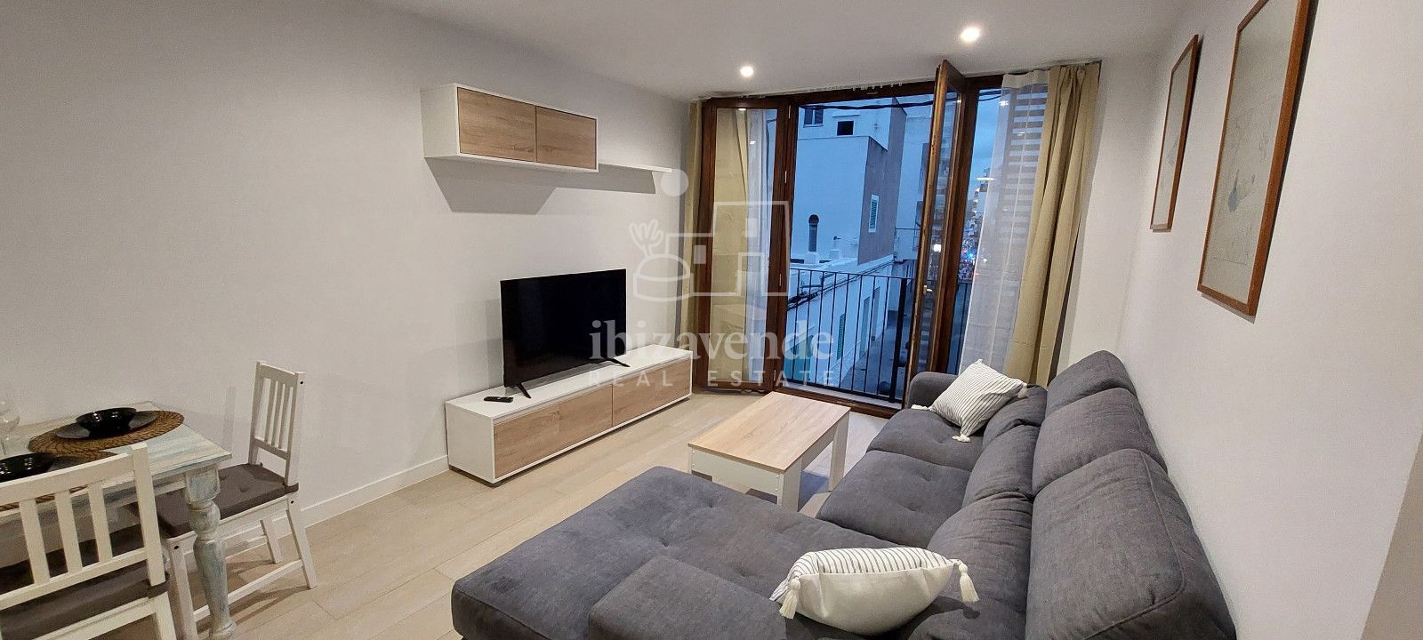 Living room of Flat to rent in Sant Antoni de Portmany  with Heating