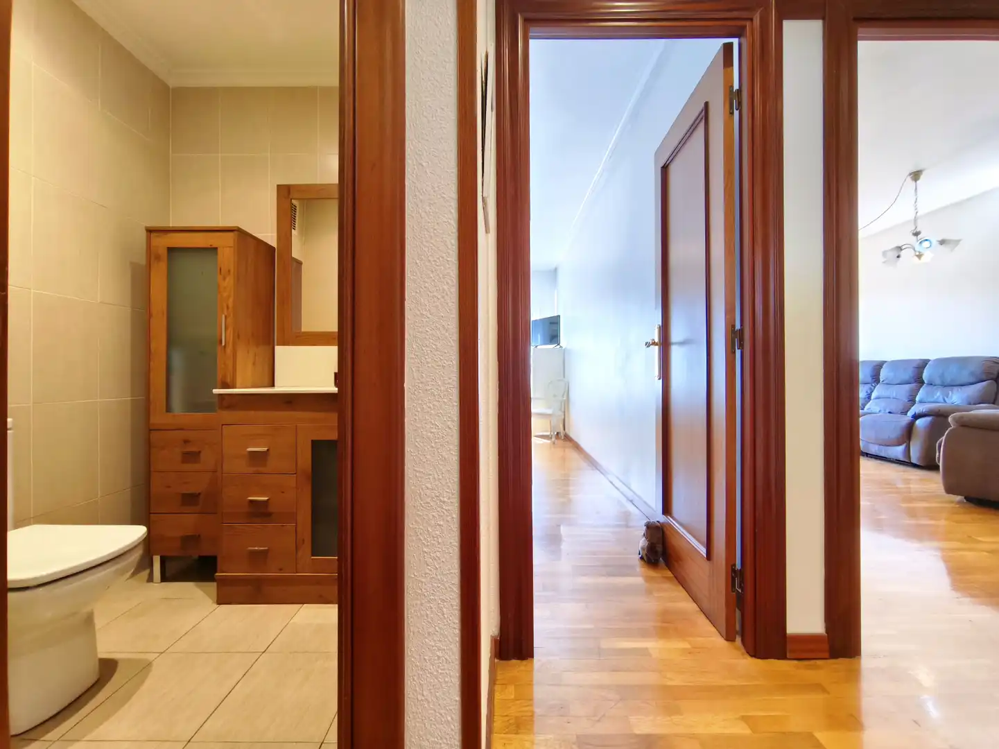 Pis en venda en  Logroño amb Calefacció, Parquet i Terrassa