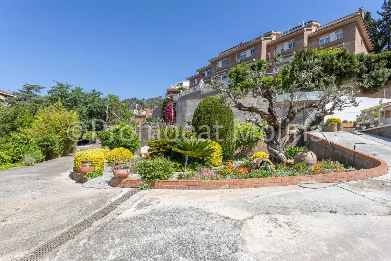 Vista exterior de Casa o chalet en venta en La Palma de Cervelló con Calefacción, Jardín privado y Terraza