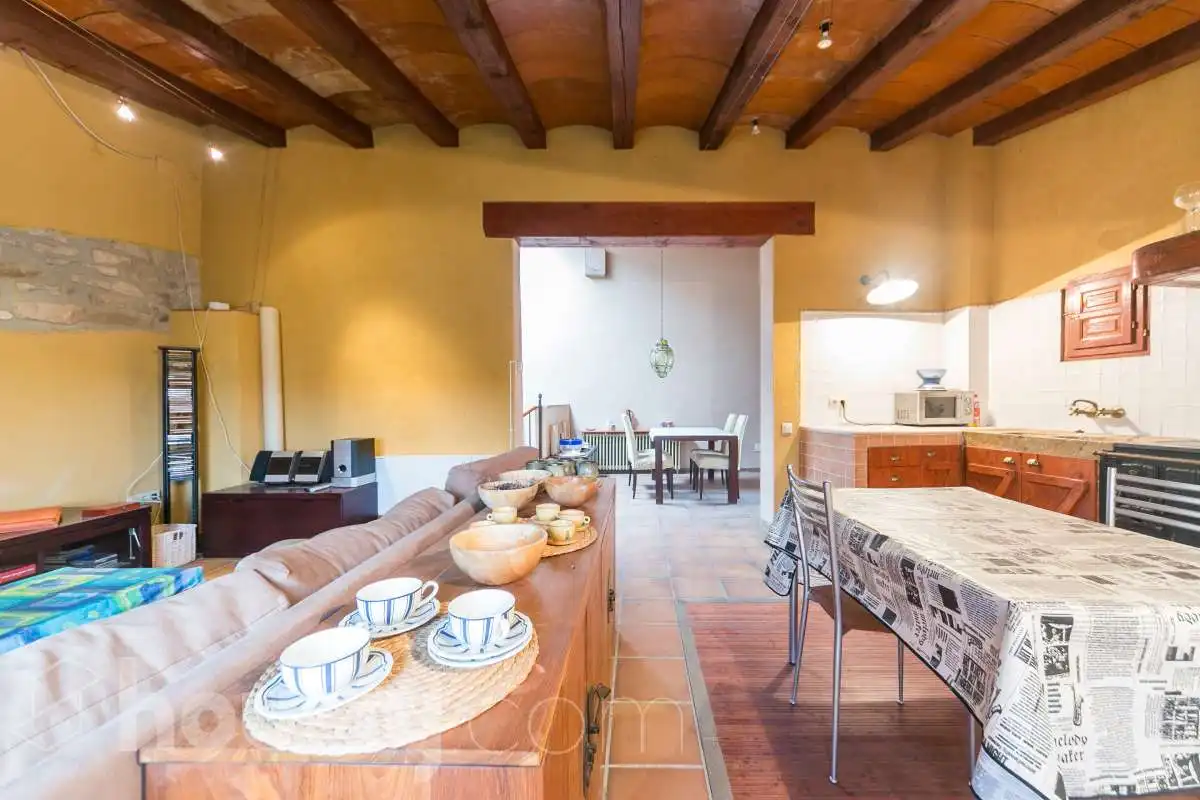 Living room of Houses for sale in Bellprat  with Heating, Parquet flooring and Terrace