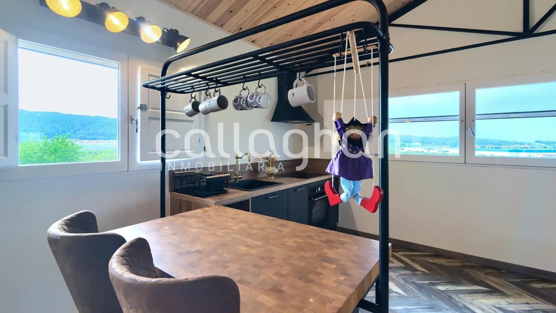Cocina de Casa o chalet en venta en Alzira con Calefacción, Jardín privado y Terraza