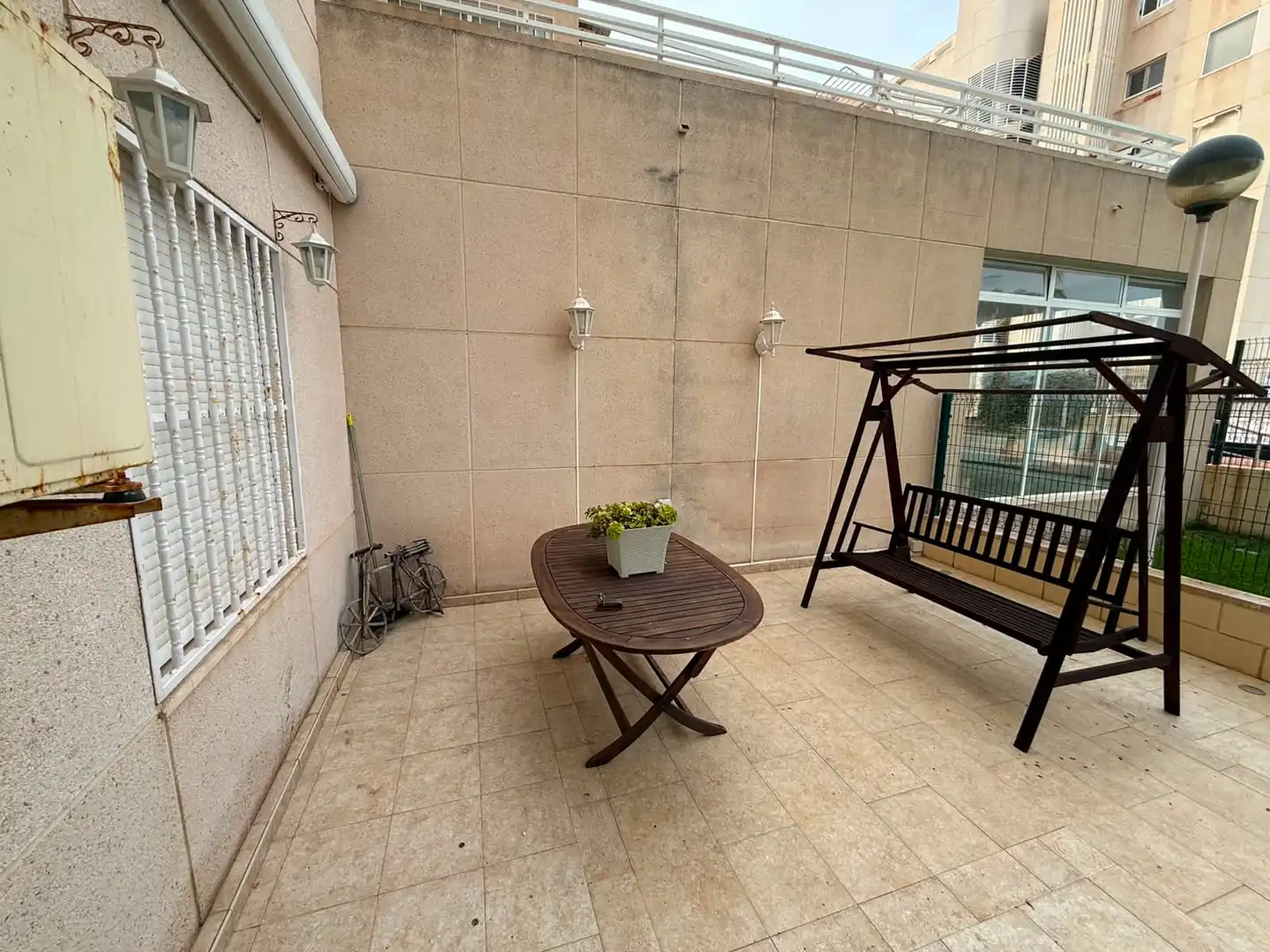 Terrace of Flat for rent in El Campello  with Air Conditioner, Heating and Terrace