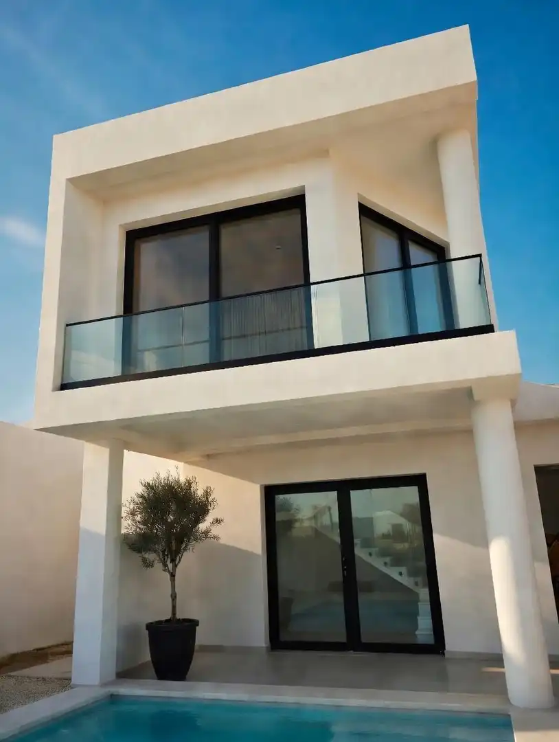 Balcony of Detached homes for sale in La Oliva  with Air Conditioner, Private garden and Terrace