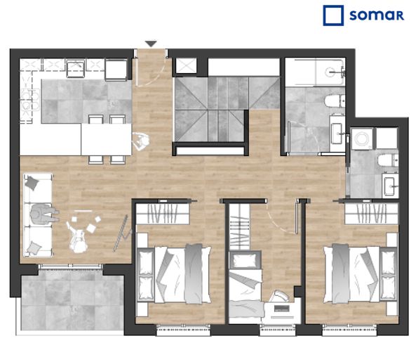 Dúplex en venda a Torelló
