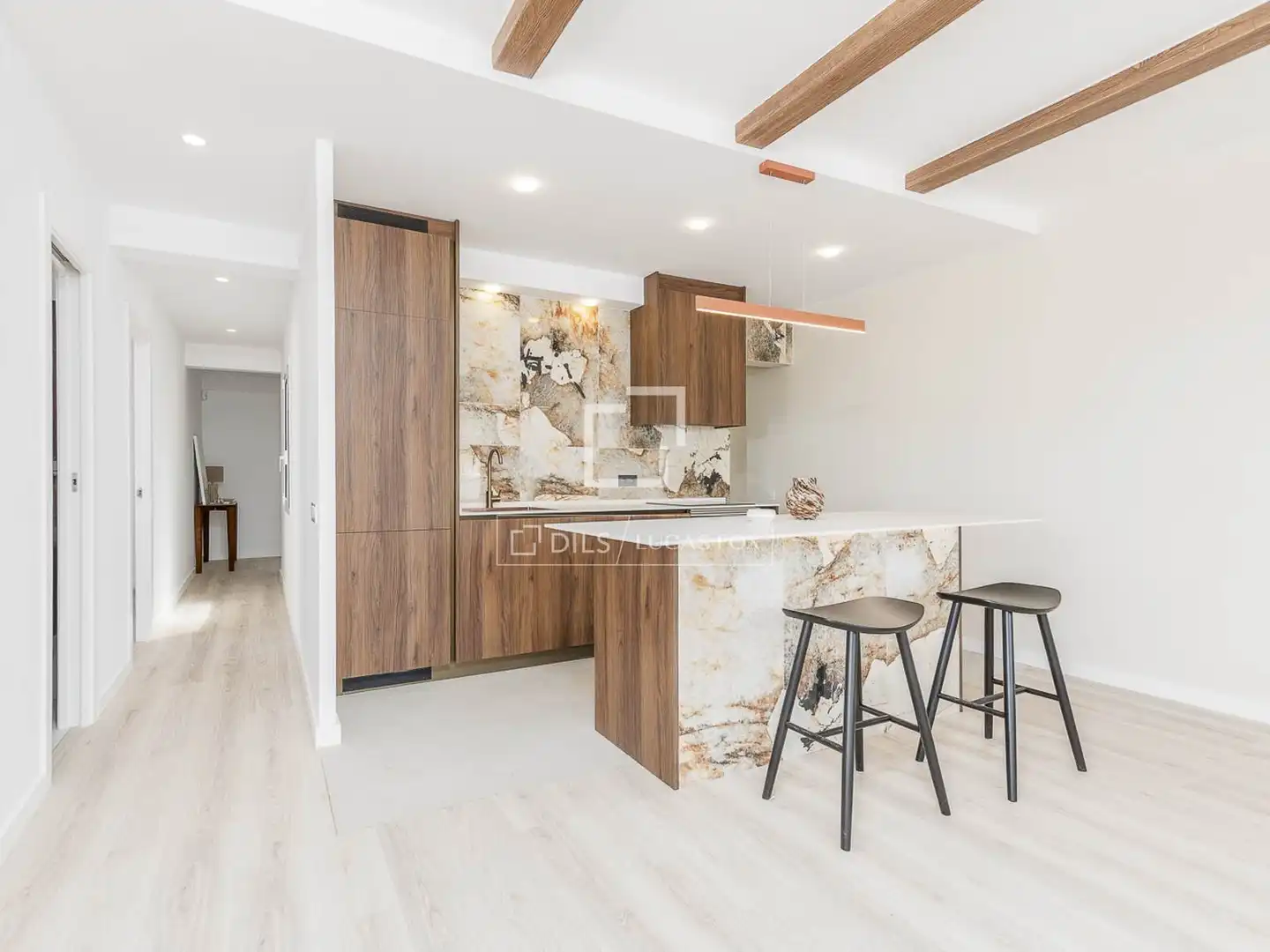 Kitchen of Attic for sale in Barcelona  with Air Conditioner, Terrace and Balcony
