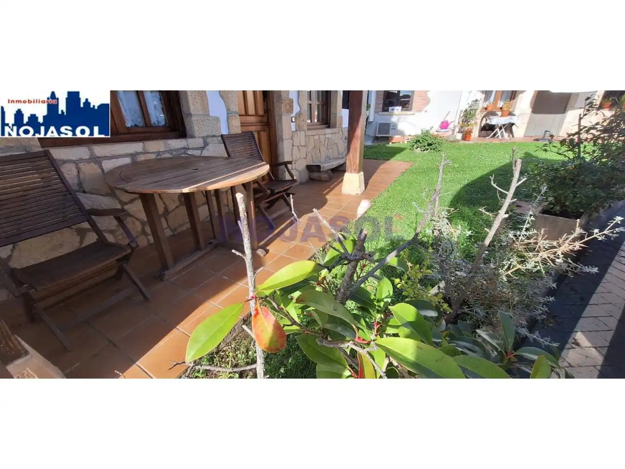 Garden of Detached homes for rent in Noja  with Heating, Private garden and Furnished