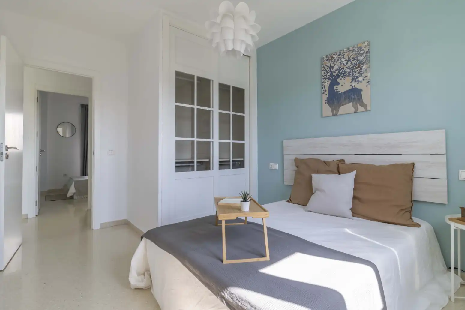 Schlafzimmer von Wohnung zum Verkauf in Sevilla mit Klimaanlage und Abstellraum