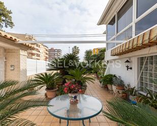 Exterior view of House or chalet for sale in Canet d'En Berenguer  with Air Conditioner, Heating and Private garden