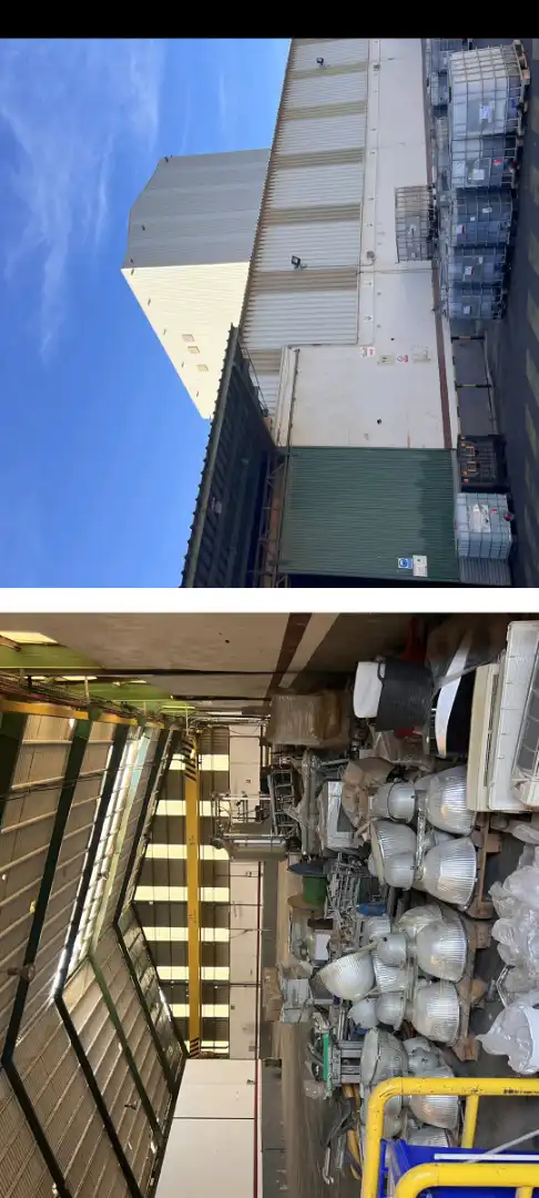 Vista exterior de Nave industrial en venta en La Mojonera con Alarma