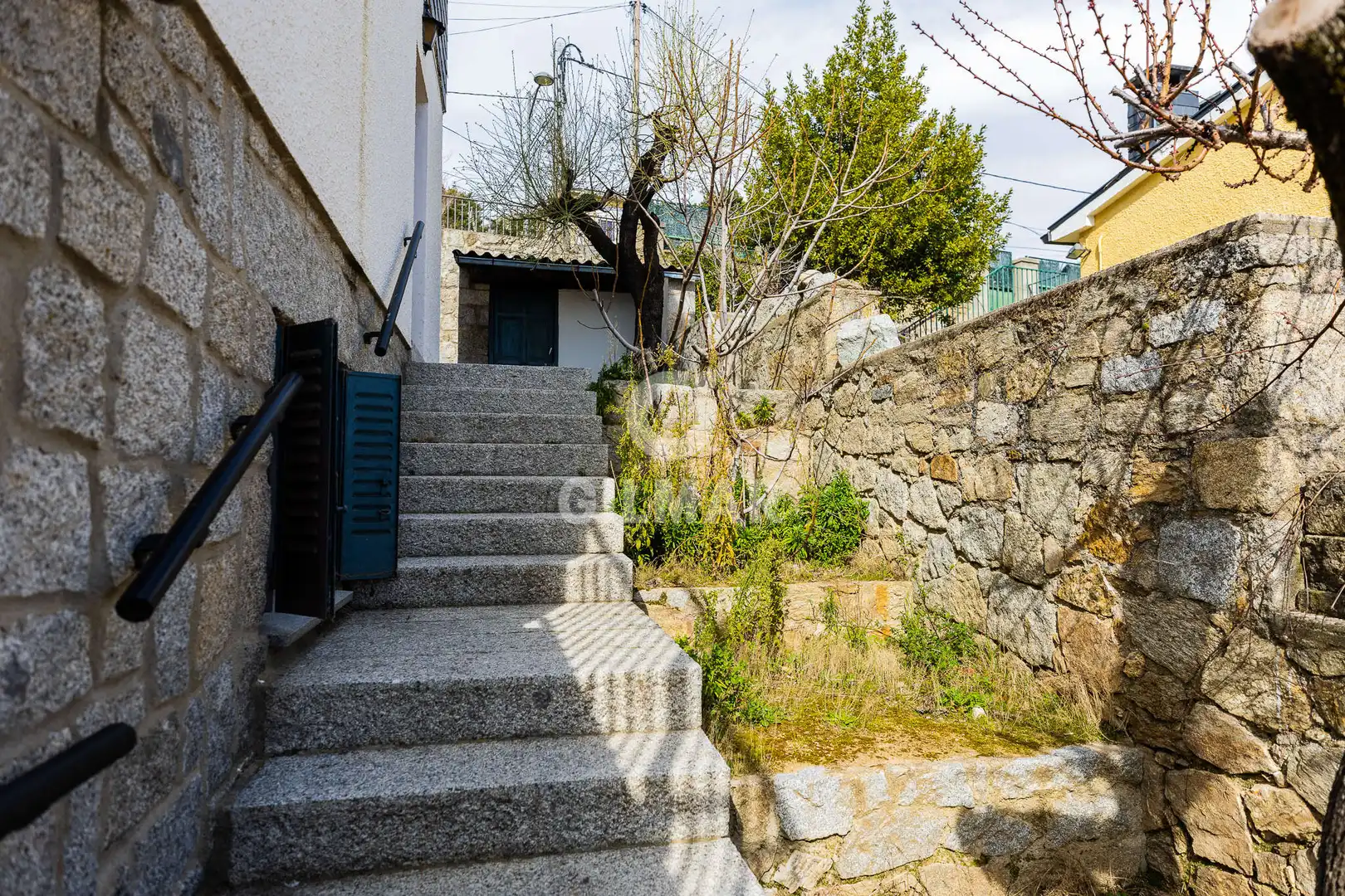 Exterior view of Detached homes for sale in San Lorenzo de El Escorial  with Private garden