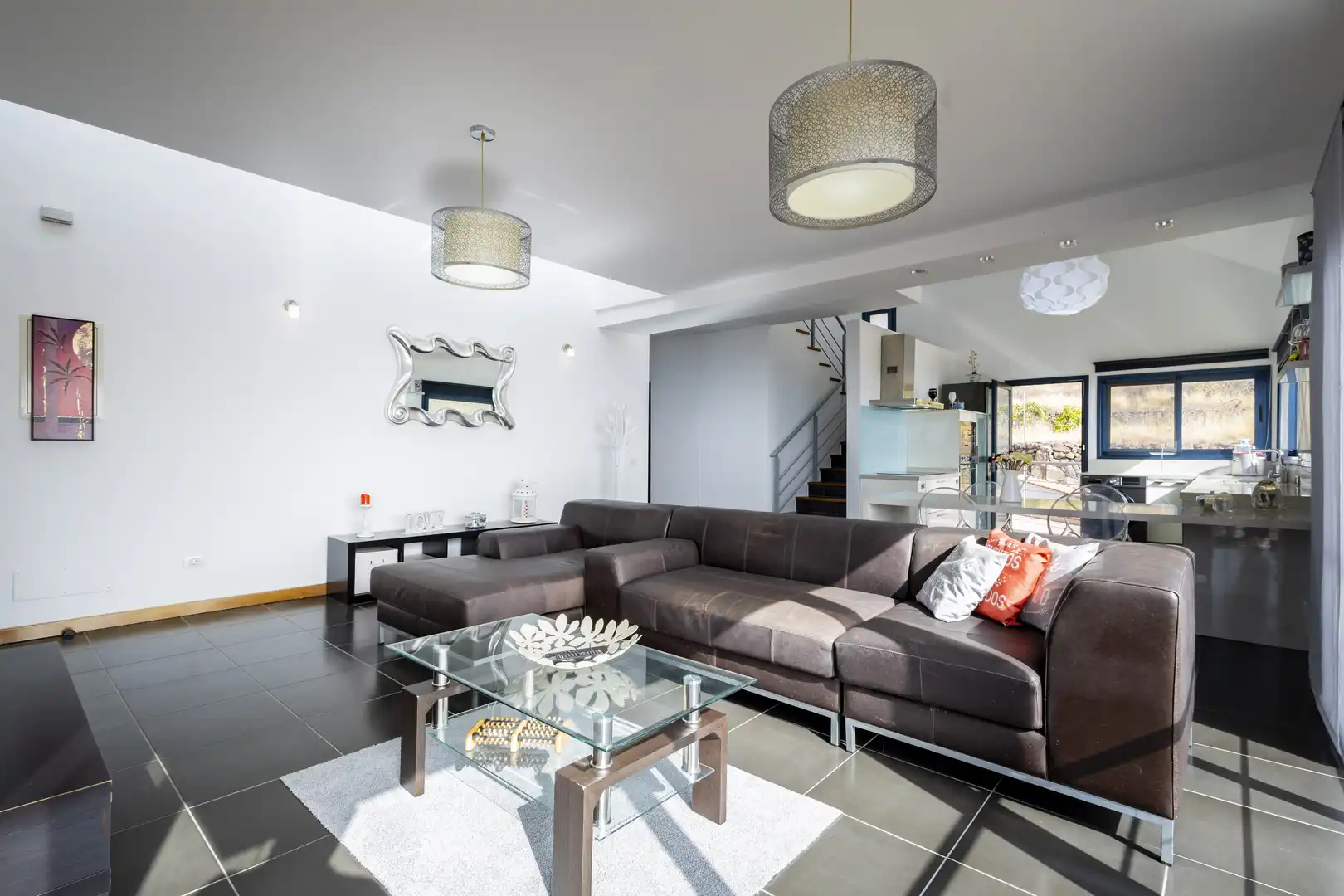 Wohnzimmer von Haus oder Chalet zur Miete in Araya