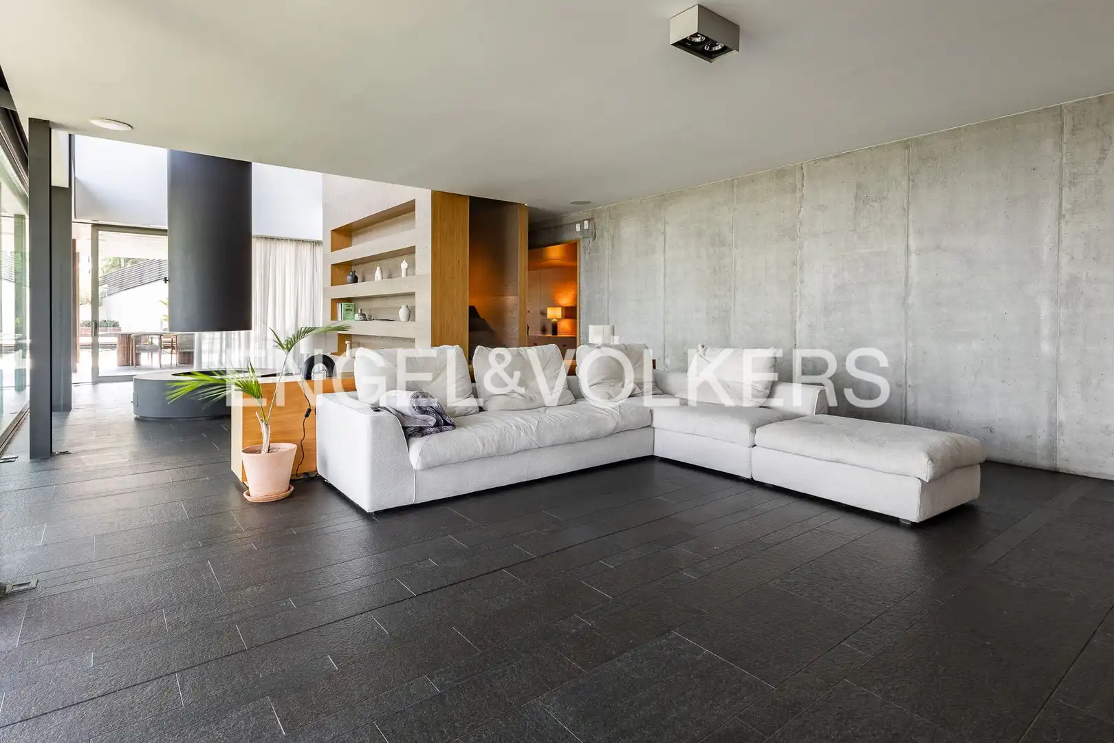 Sala de estar de Casa o chalet de alquiler en Alella con Aire acondicionado, Calefacción y Jardín privado