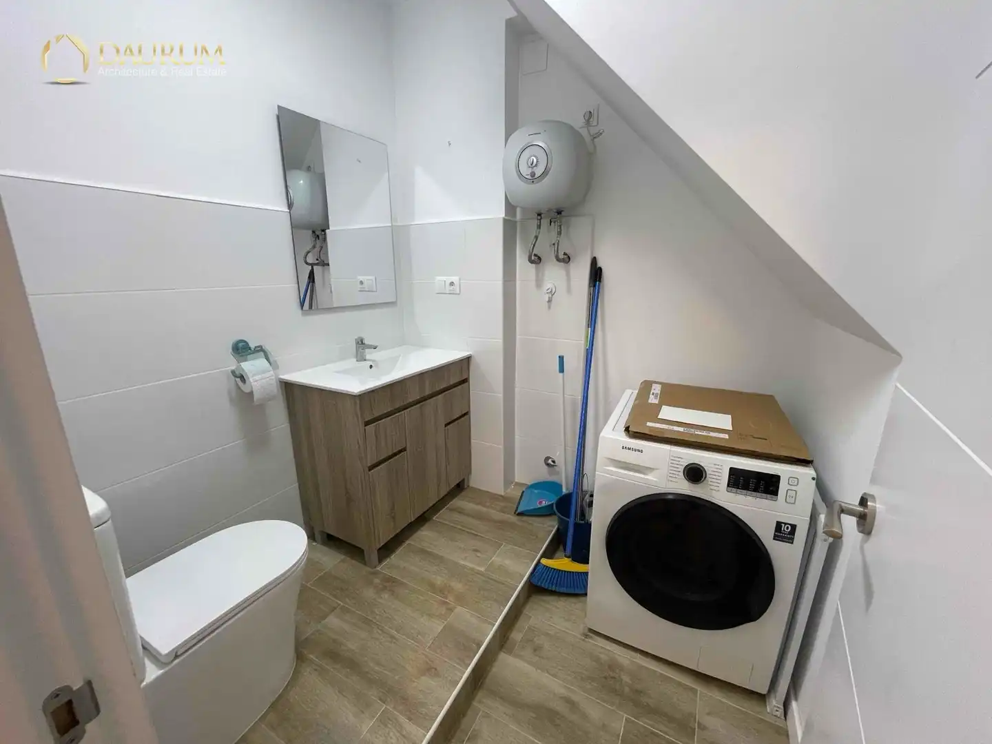 Badezimmer von Maisonette zum Verkauf in Málaga mit Klimaanlage und Möbliert