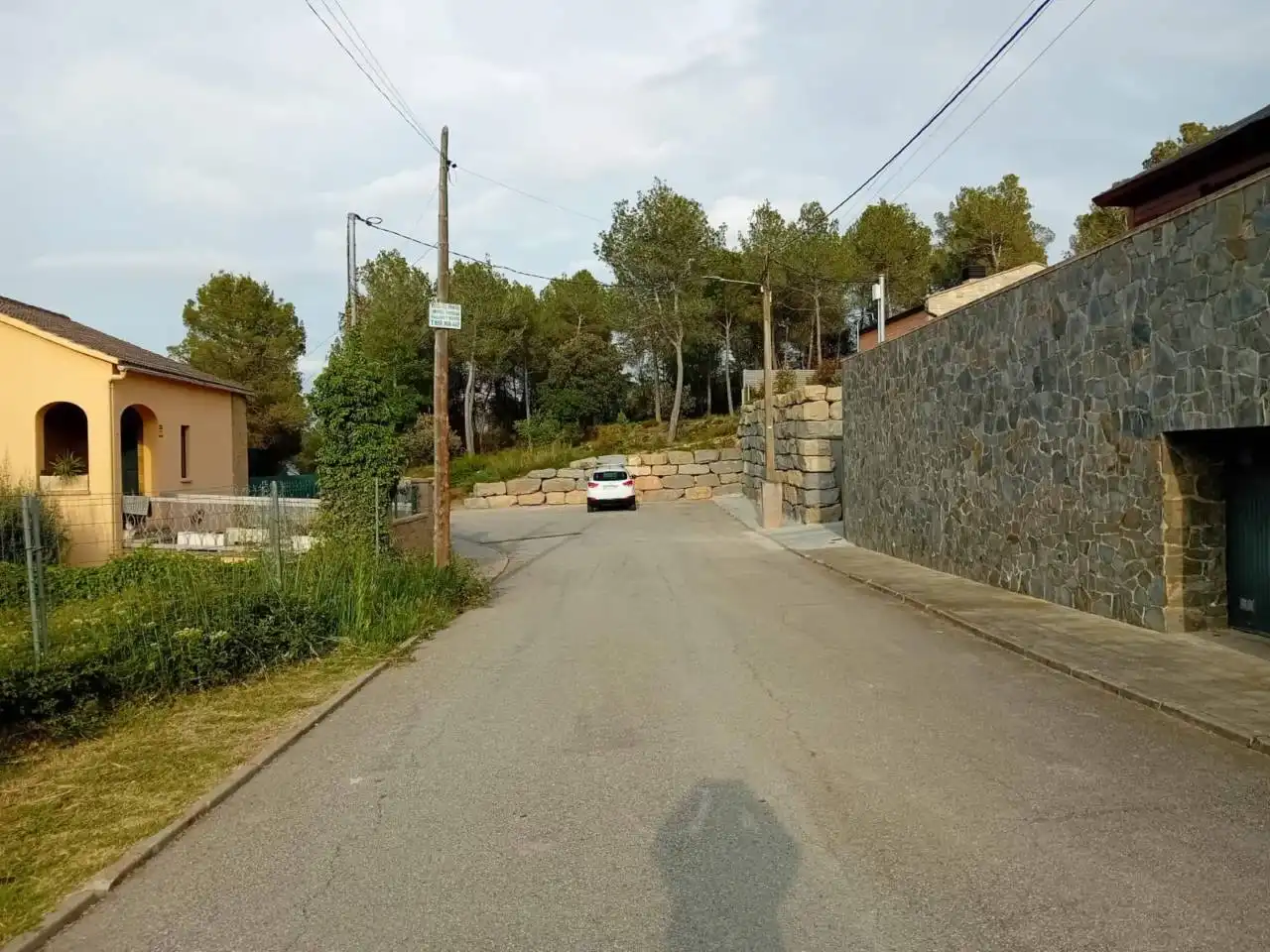 Vista exterior de Residencial en venda en Castellnou de Bages