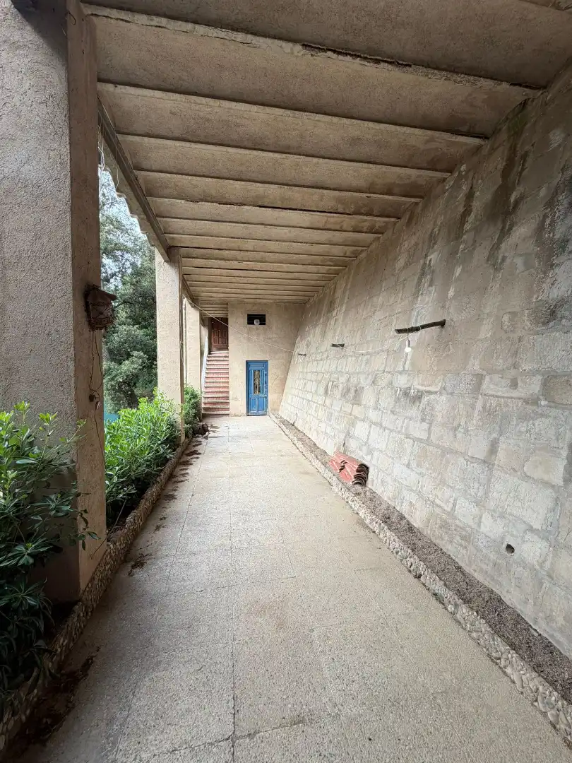 Vista exterior de Casa o chalet en venta en Barcelona con Jardín privado, Terraza y Piscina