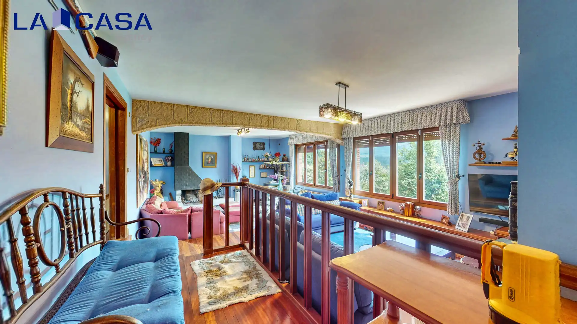Sala de estar de Casa o chalet en venta en Urkabustaiz