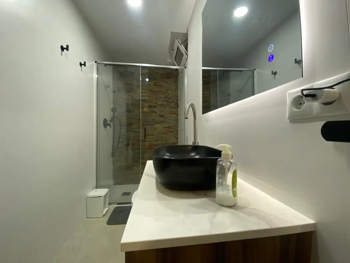 Baño de Apartamento en venta en Dénia con Piscina y Piscina comunitaria