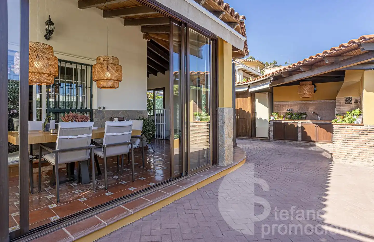 Terrassa de Casa o xalet en venda en Málaga amb Aire condicionat, Jardí privat i Terrassa