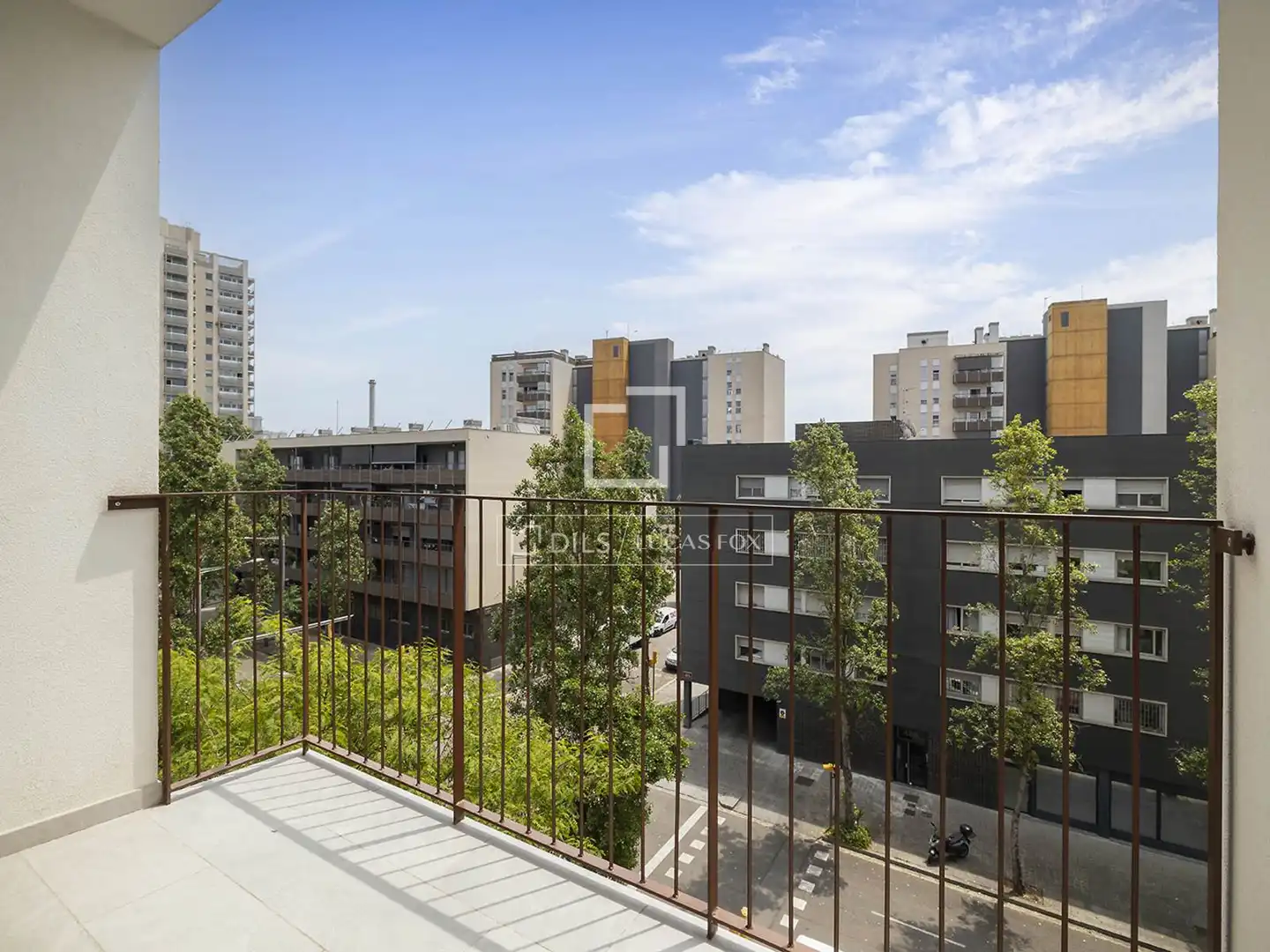 Terrasse von Wohnung zur Miete in Sant Adrià de Besòs mit Klimaanlage, Heizung und Terrasse