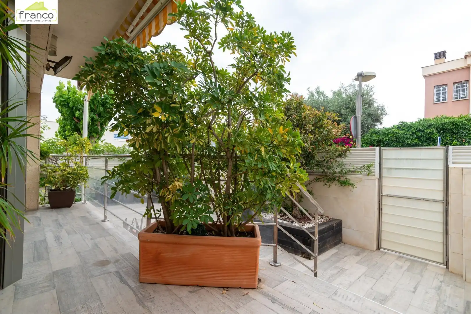 Terraza de Casa adosada en venta en Murcia con Aire acondicionado, Calefacción y Jardín privado