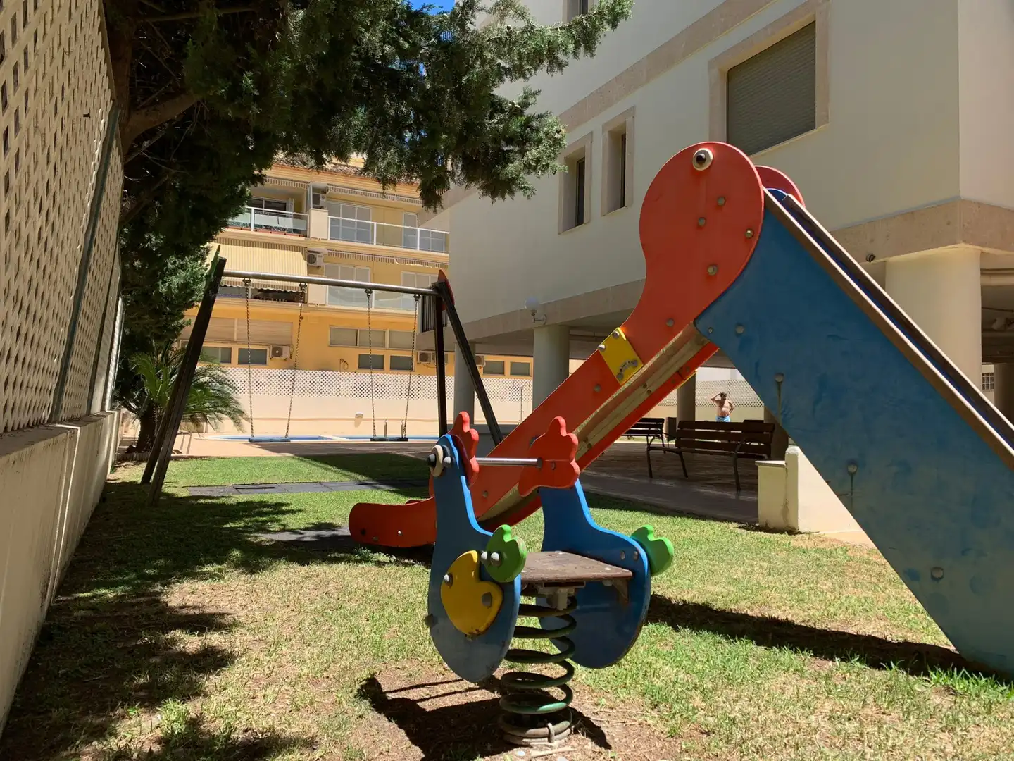 Parking of Apartments for rent in Dénia  with Air Conditioner, Terrace and Furnished