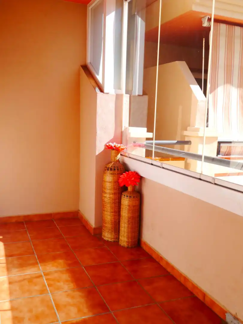 Terraza de Apartamento en venta en Fuengirola con Aire acondicionado, Calefacción y Jardín privado