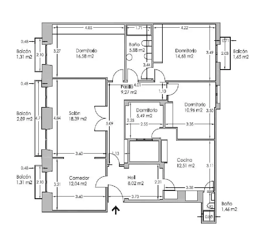 Appartement avec balcon à vendre à Calle DE BLAS DE LEZO, imagen 28