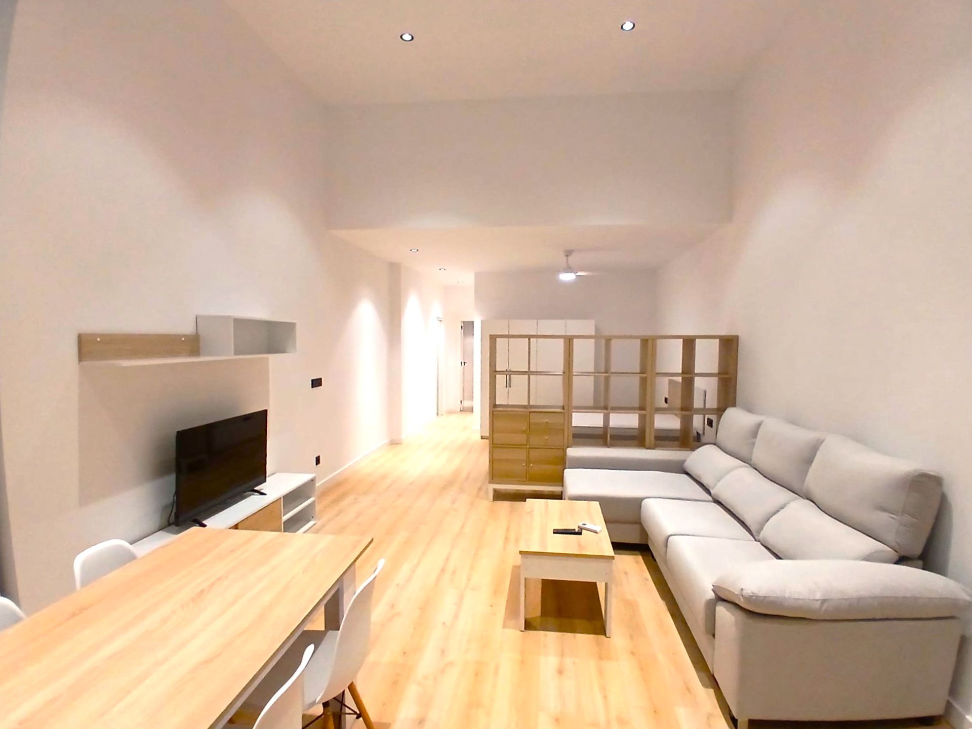 Living room of Flat to rent in Elda  with Air Conditioner, Furnished and Oven