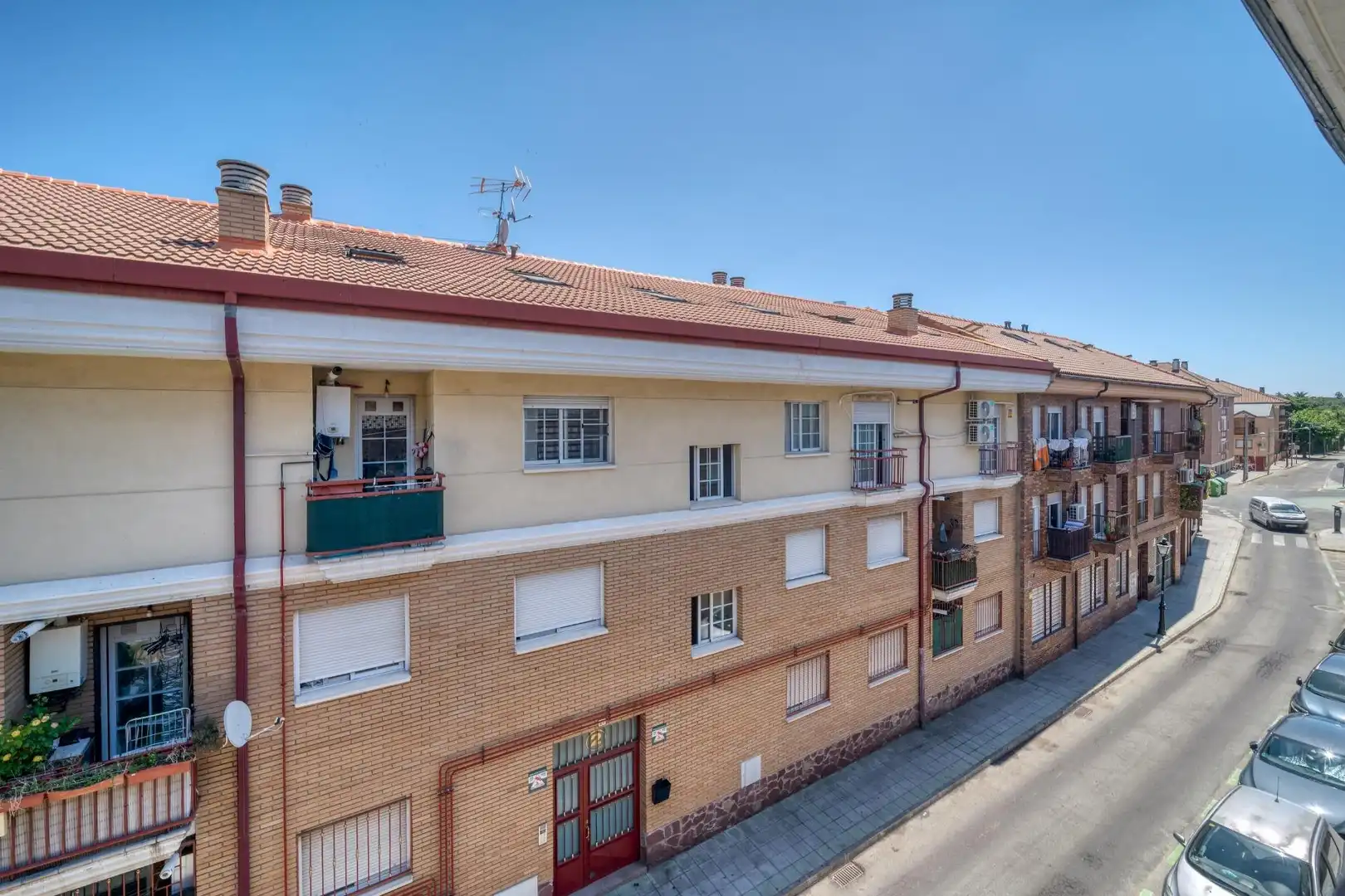 Exterior view of Duplexes for sale in Galapagar  with Heating and Community pool