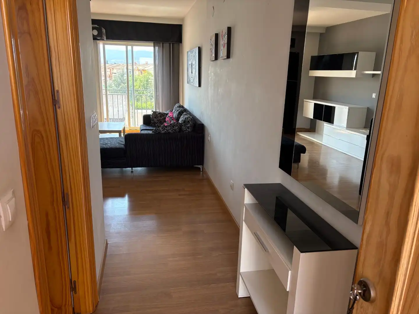 Sala d'estar de Pis en venda en Las Gabias amb Moblat i Balcó