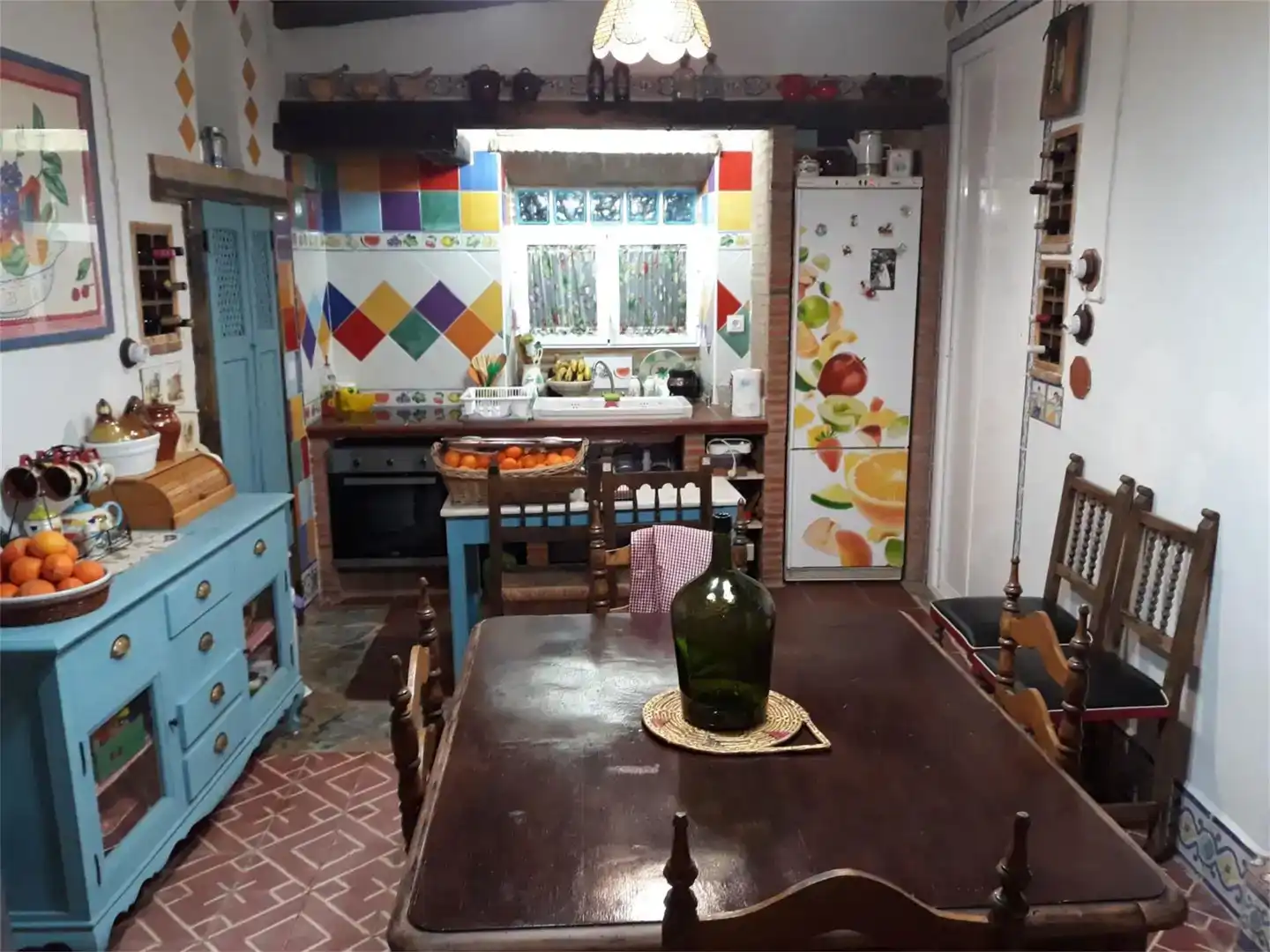 Cocina de Planta baja en venta en Ahillones con Amueblado, Horno y Lavadora