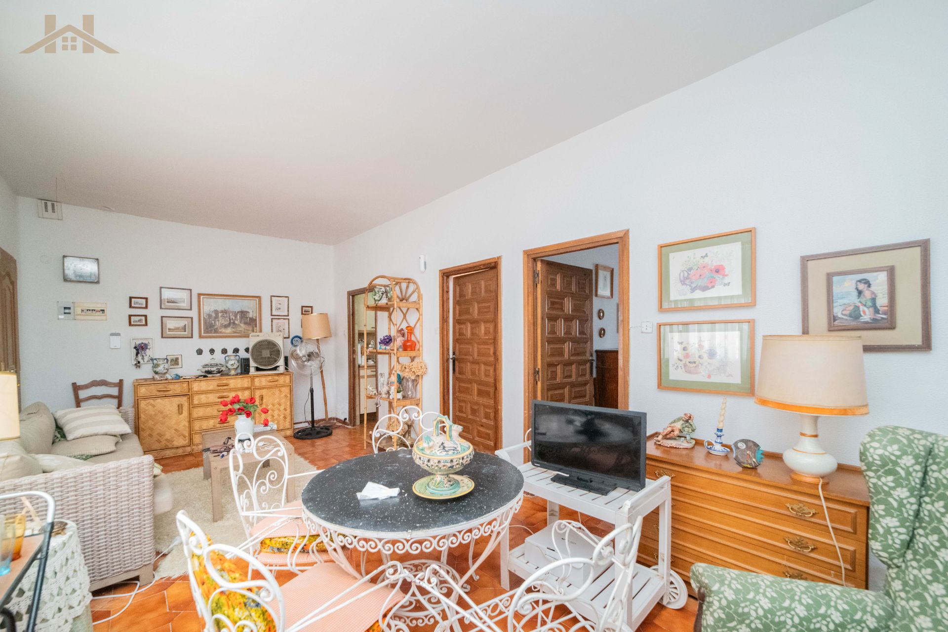 Living room of Single-family semi-detached for sale in San Martín de Valdeiglesias  with Heating and Private garden