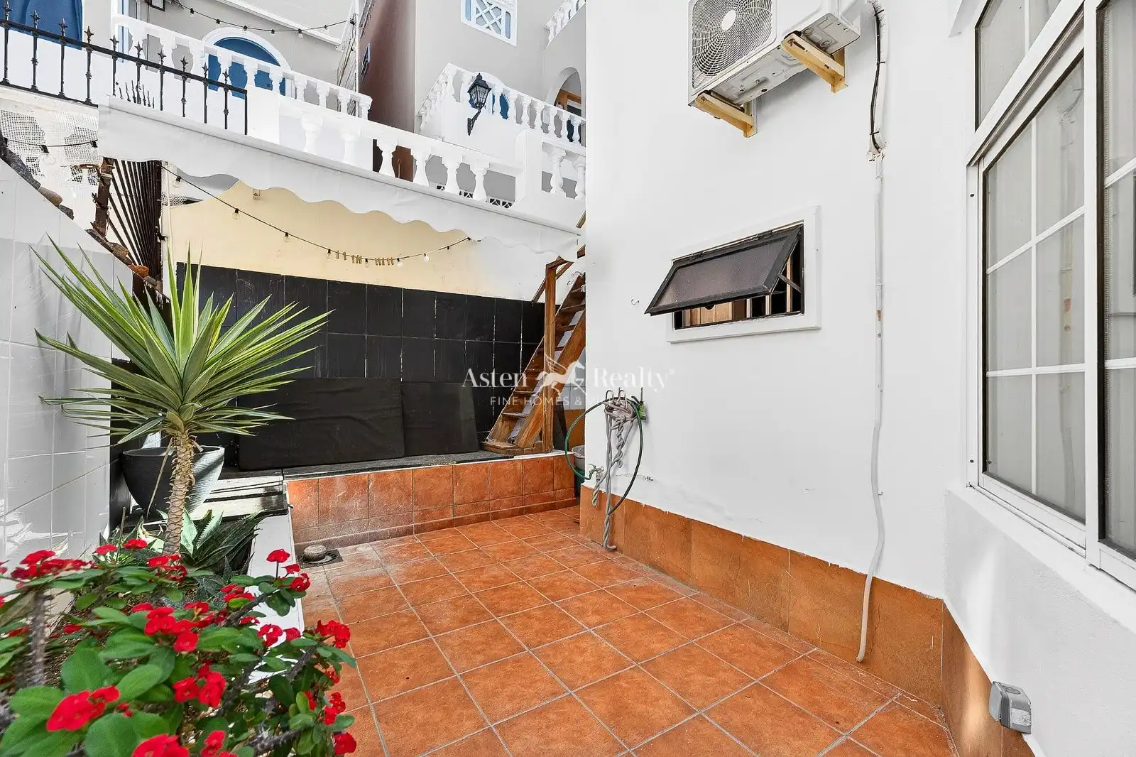 Balcony of Detached homes for sale in Adeje  with Air Conditioner, Terrace and Swimming Pool