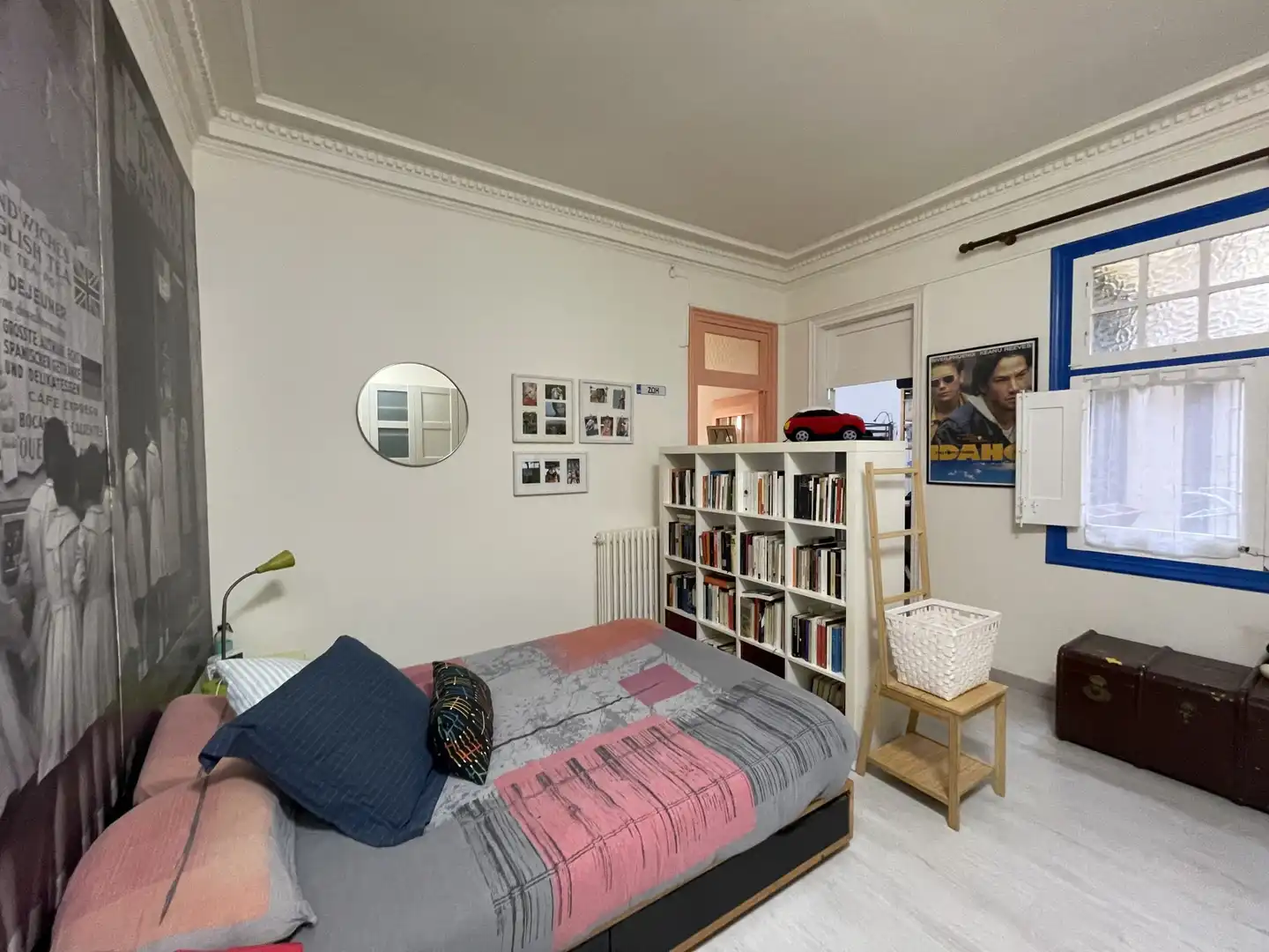 Bedroom of Flat for sale in Girona  with Heating, Furnished and Balcony