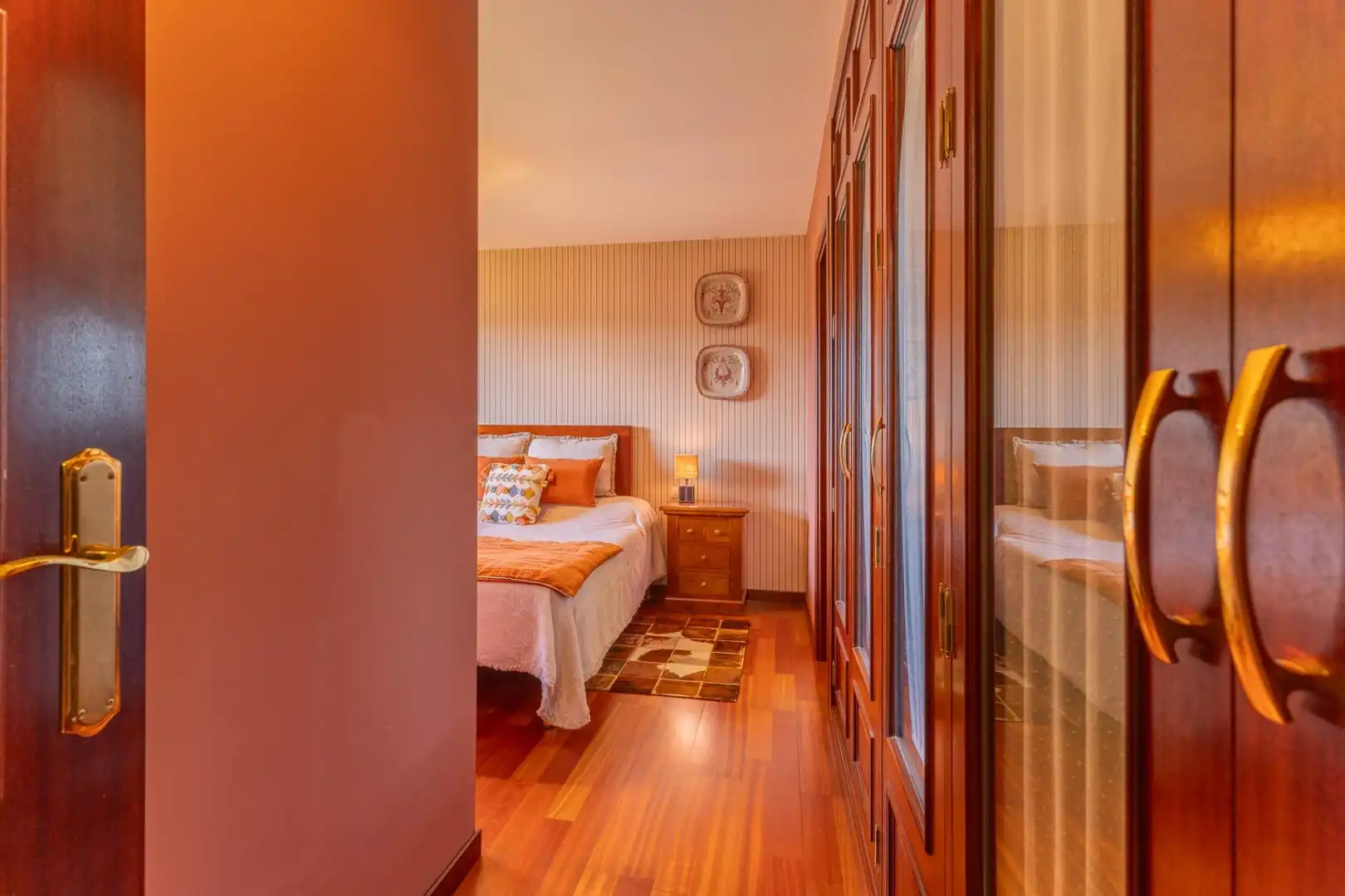 Habitación de Casa o chalet en venta en A Cañiza   con Calefacción, Jardín privado y Terraza