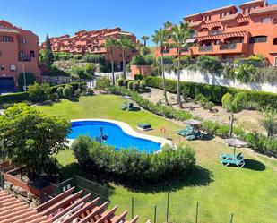 Garden of Duplex for sale in Estepona  with Air Conditioner and Terrace