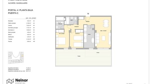 Foto 2 de Piso en venta en Calle Gabriel García Márquez, Alovera, Guadalajara