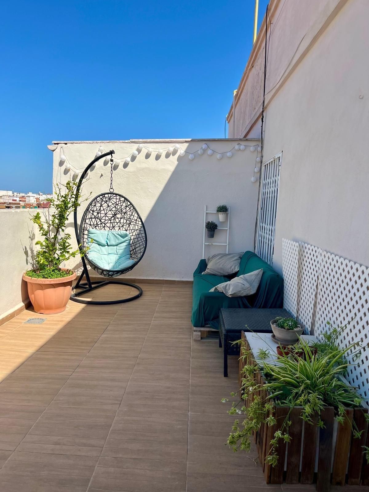 Terrassa de Àtic de lloguer en  Valencia Capital amb Aire condicionat i Terrassa