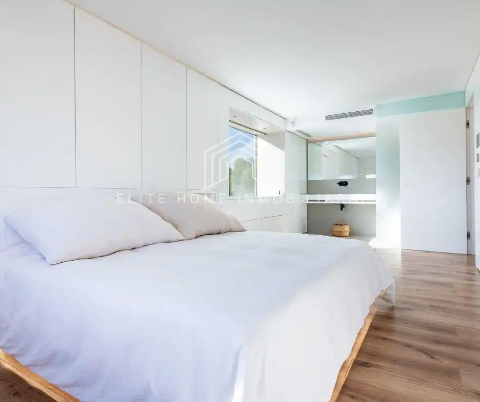 Bedroom of Houses for sale in Useras /  Les Useres  with Air Conditioner, Private garden and Terrace