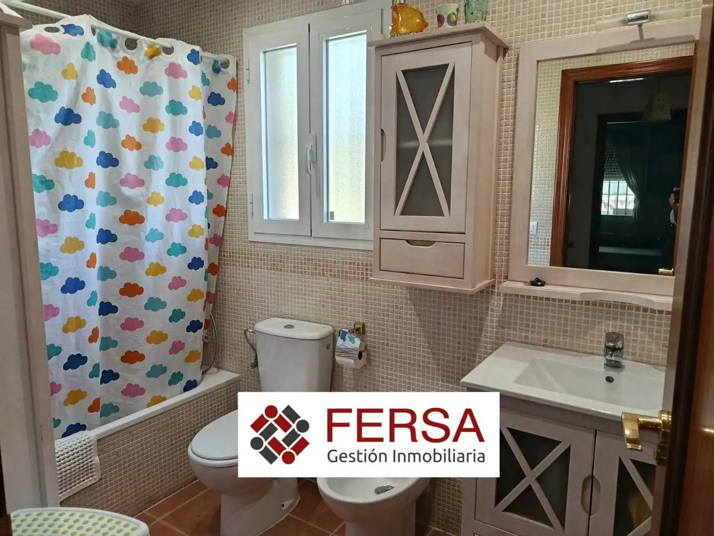 Baño de Casa adosada de alquiler en Jerez de la Frontera