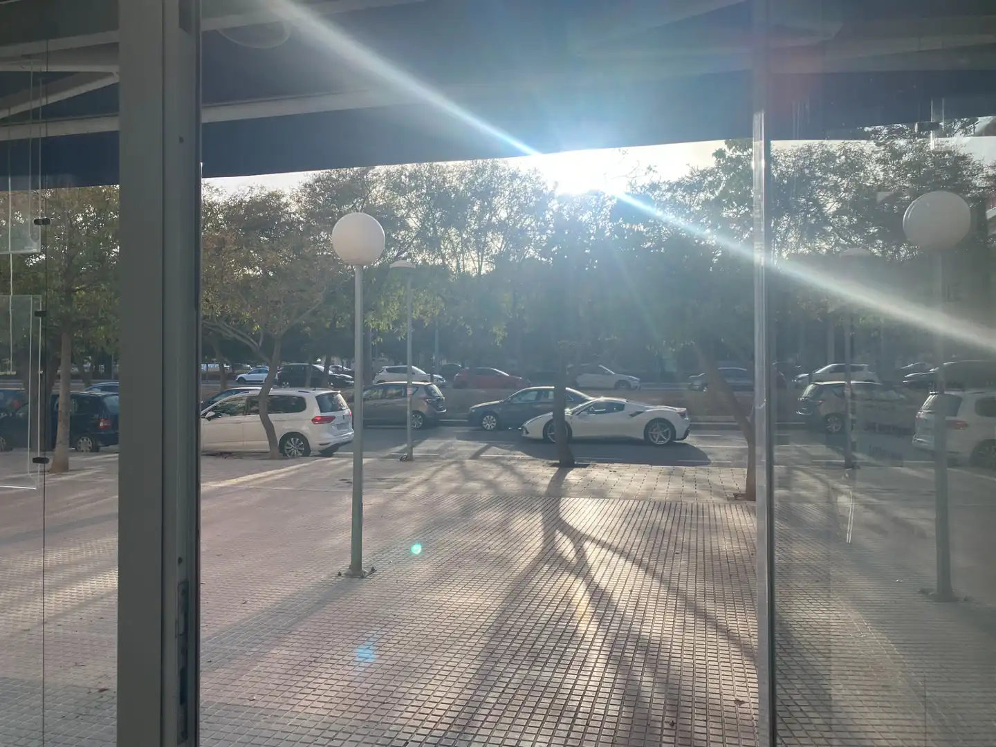 Parking of Commercial properties for rent in Alicante / Alacant  with Air Conditioner, Heating and Parquet flooring