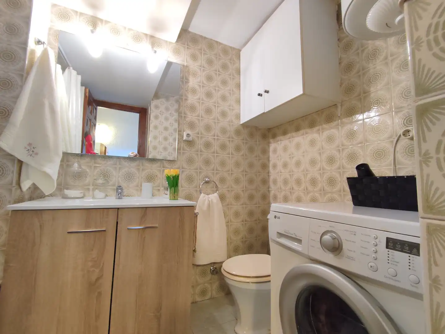 Baño de Estudio en venta en Torremolinos con Terraza, Amueblado y Lavadora