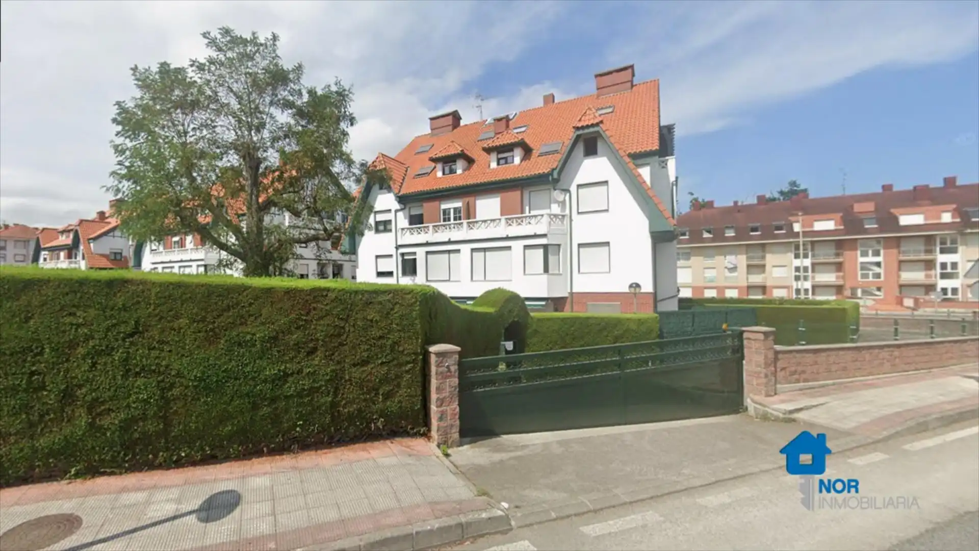 Exterior view of Flat for sale in Bárcena de Cicero  with Storage room, Swimming Pool and Furnished