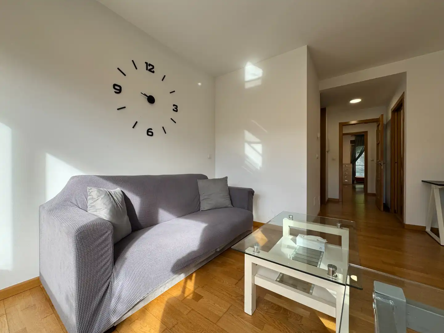 Sala de estar de Apartamento de alquiler en Santiago de Compostela  con Calefacción, Trastero y Amueblado