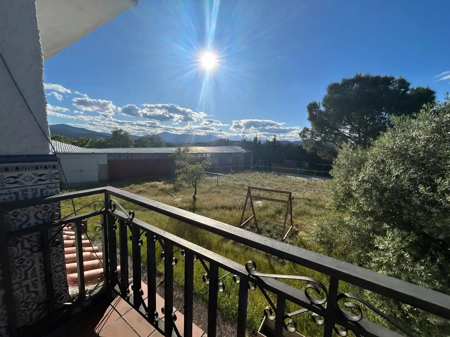 Terraza de Finca rústica en venta en Navas del Rey con Calefacción, Jardín privado y Terraza