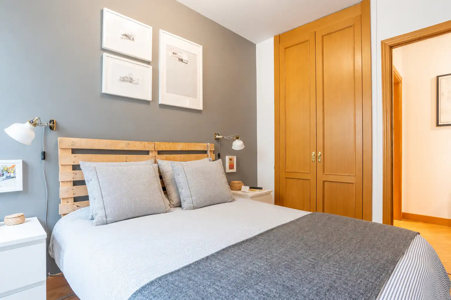 Dormitori de Apartament en venda en Barrio de Salamanca