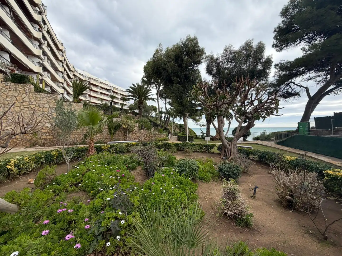 Jardín de Apartamento en venta en Mont-roig del Camp con Parquet, Amueblado y Horno
