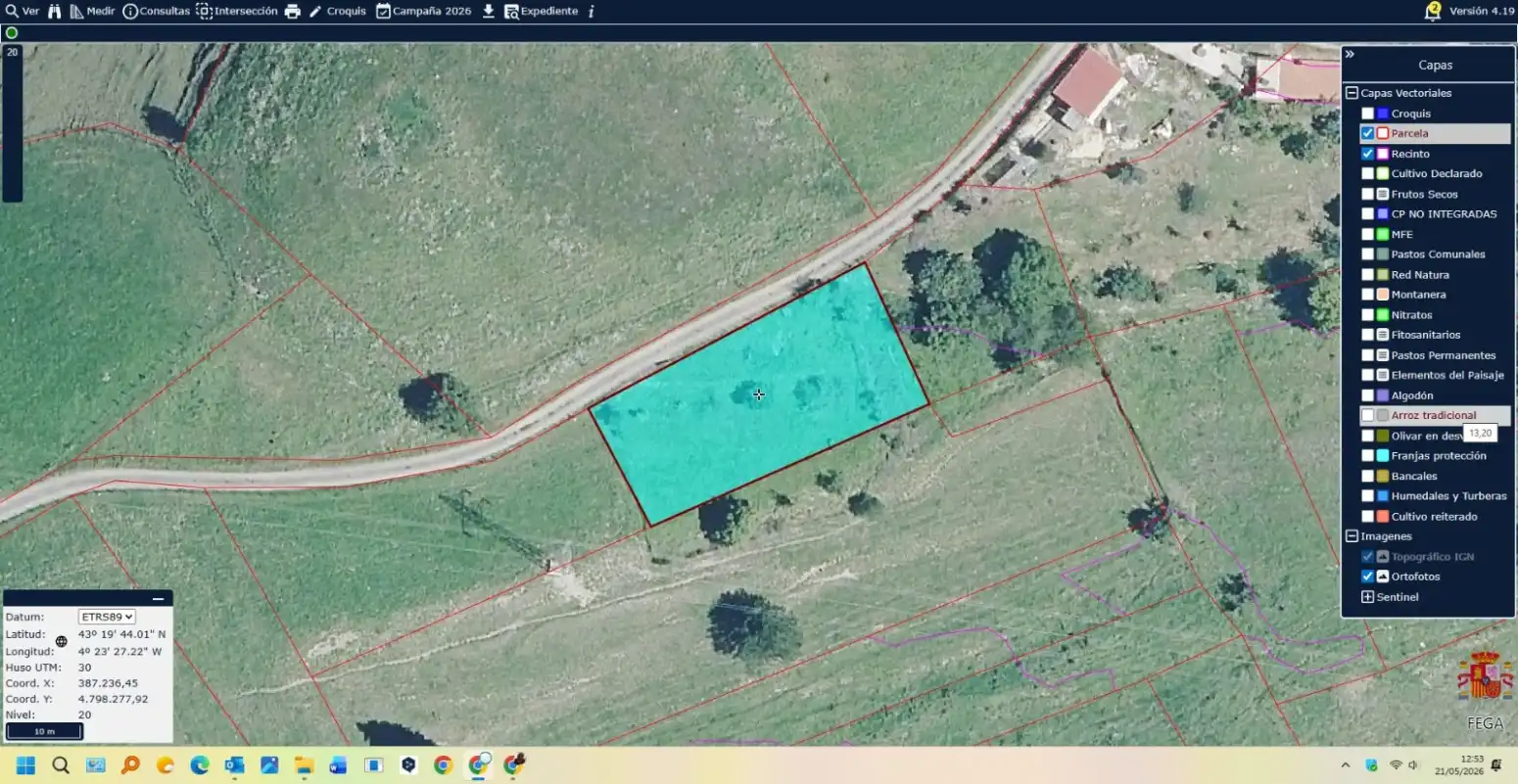 Terreno rustico in vendita a Labarces - El Cardal